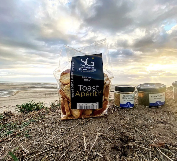 les saveurs granvillaises produits de la terre et de la mer; rillettes et terrines